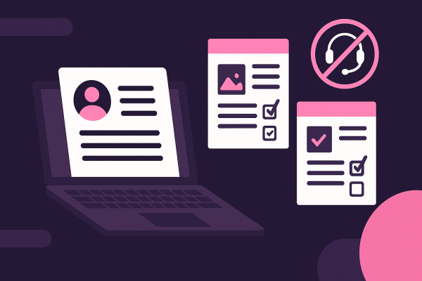 non phone resume + application bundle