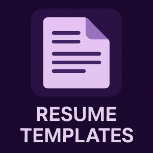 resume templates